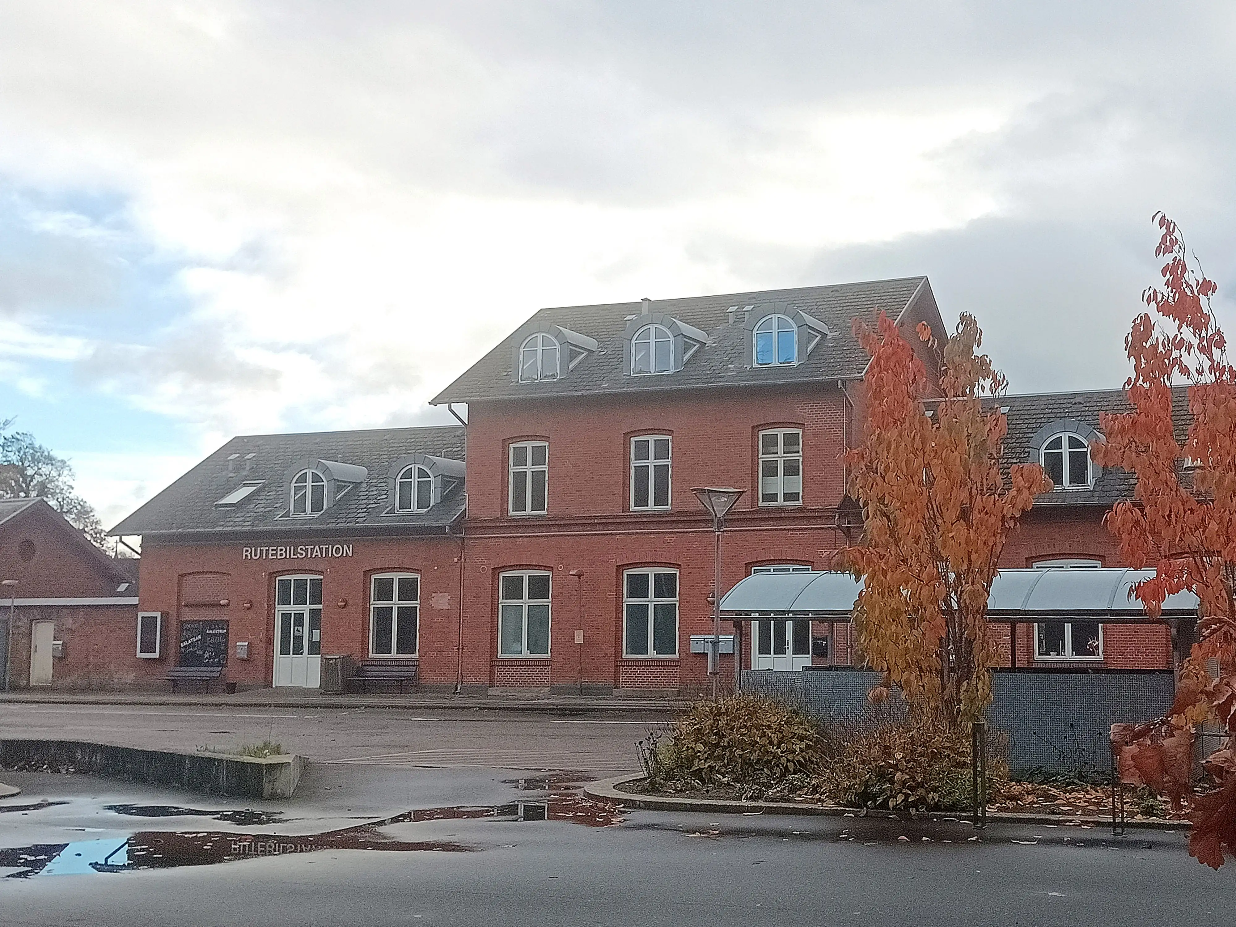 Billede af Ålestrup Station.