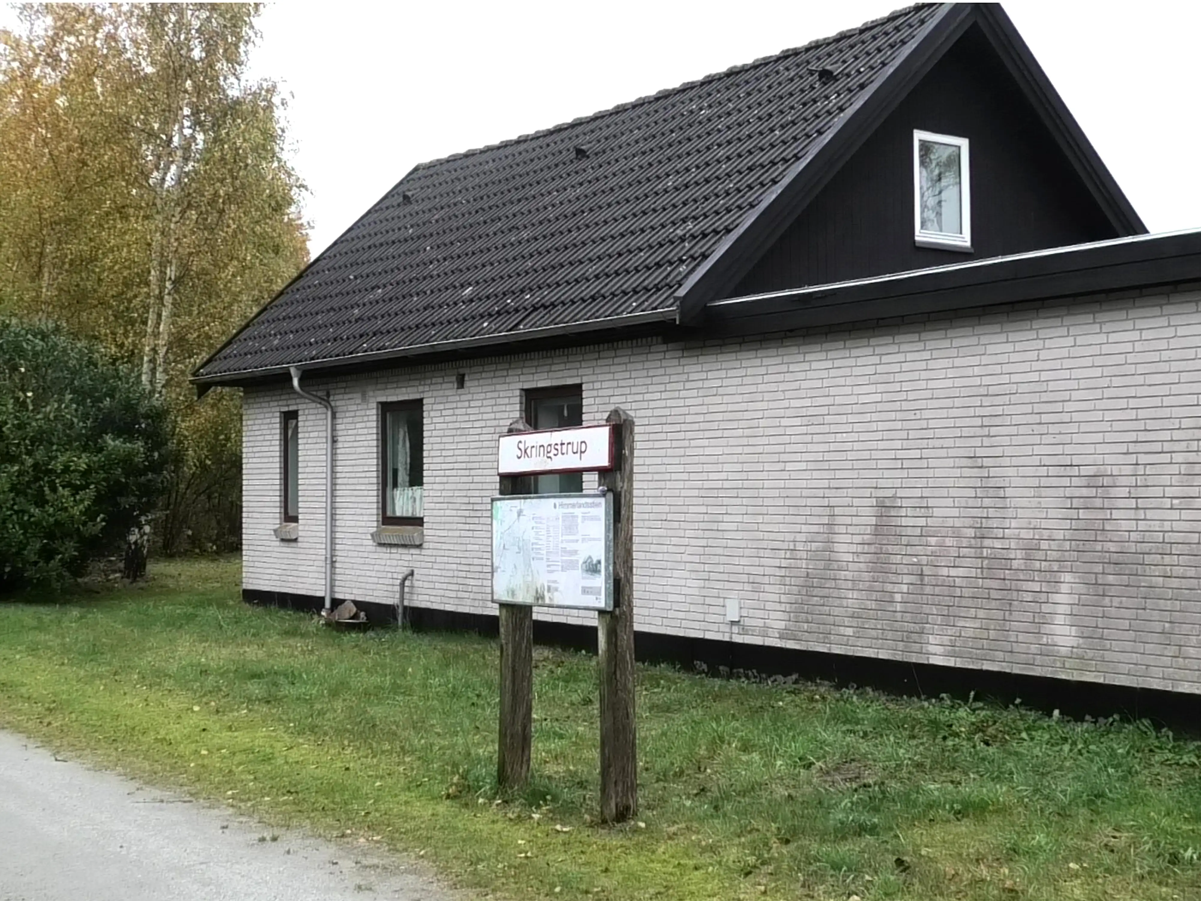 Billede af Skringstrup Billetsalgssted.