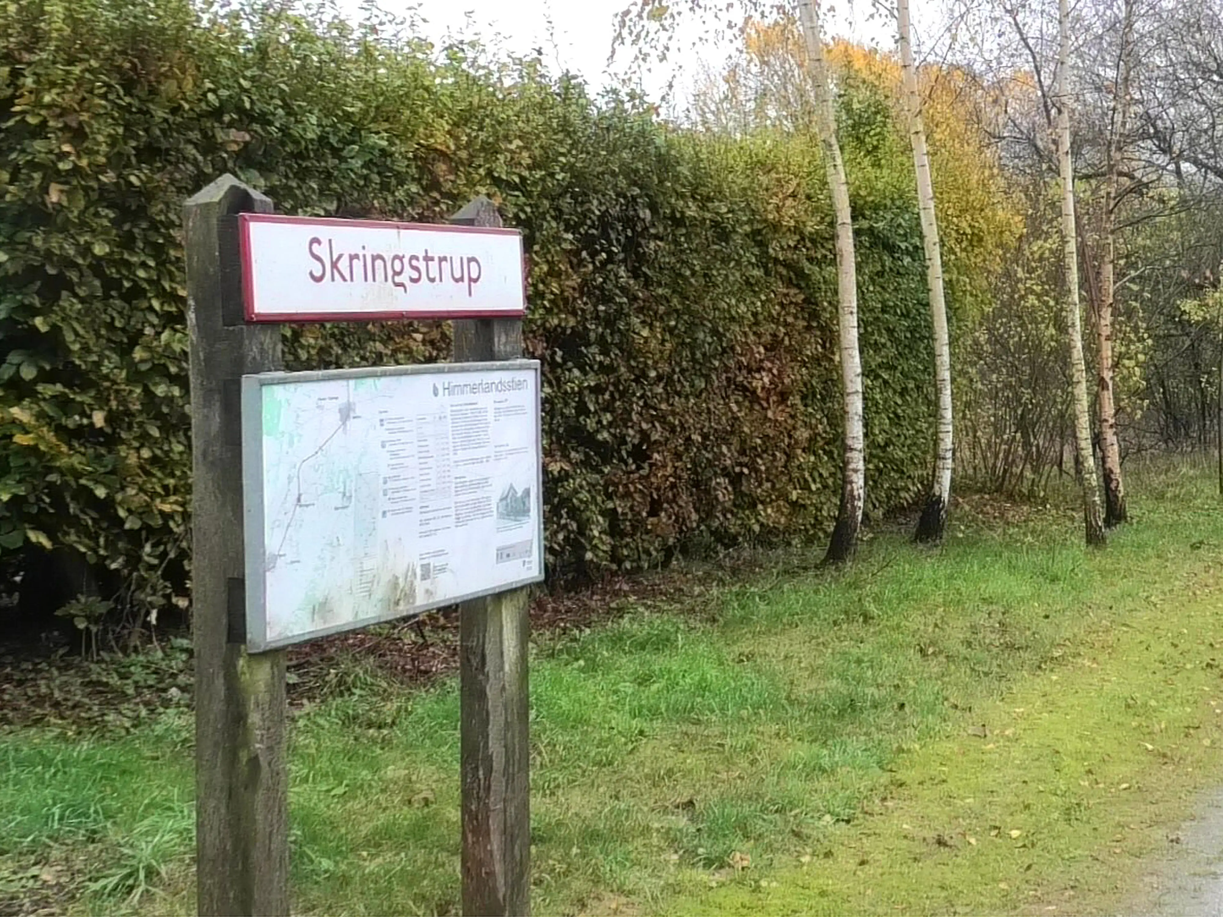 Billede af Skringstrup Billetsalgssted.