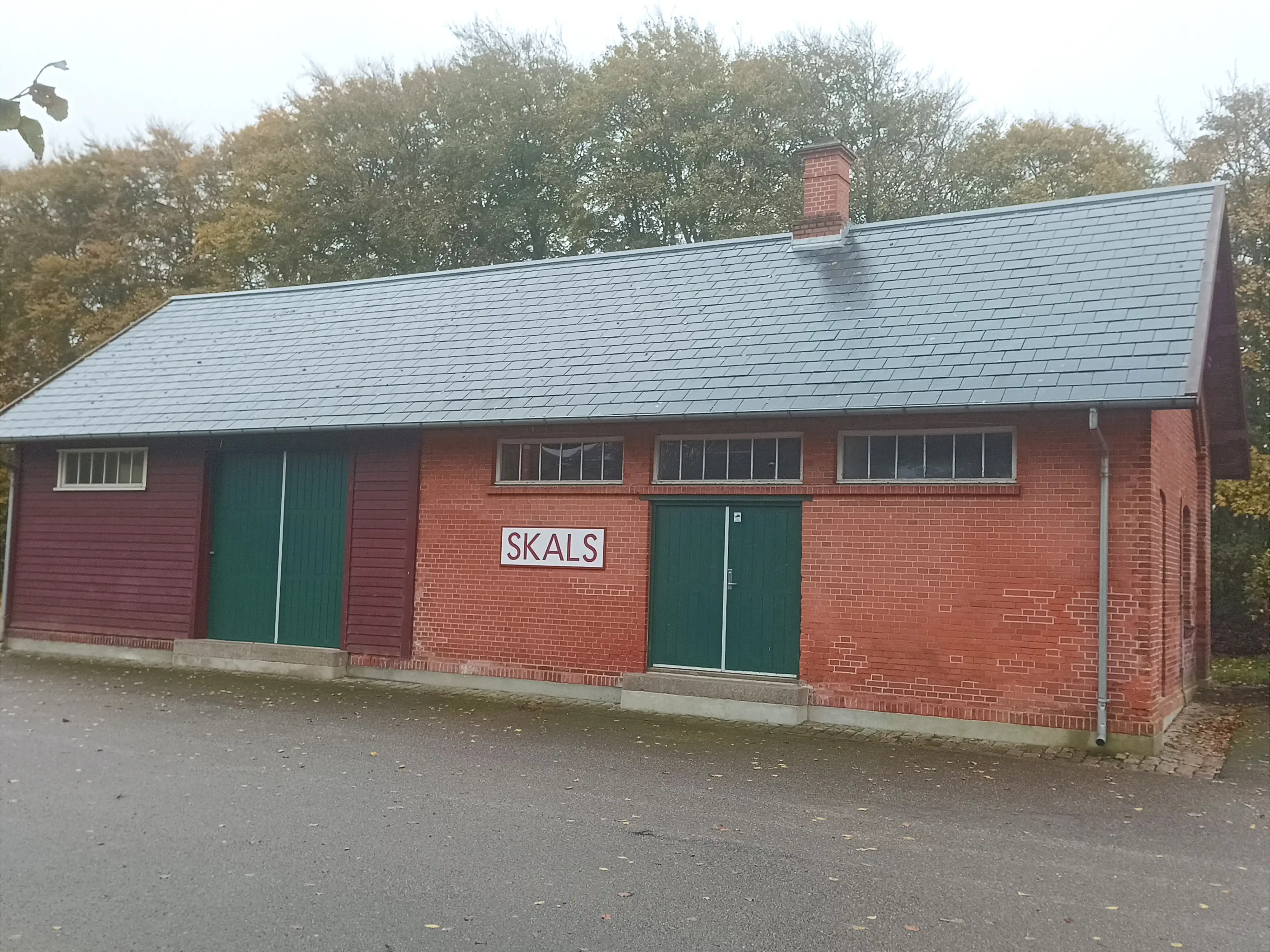 Billede af Skals Station.