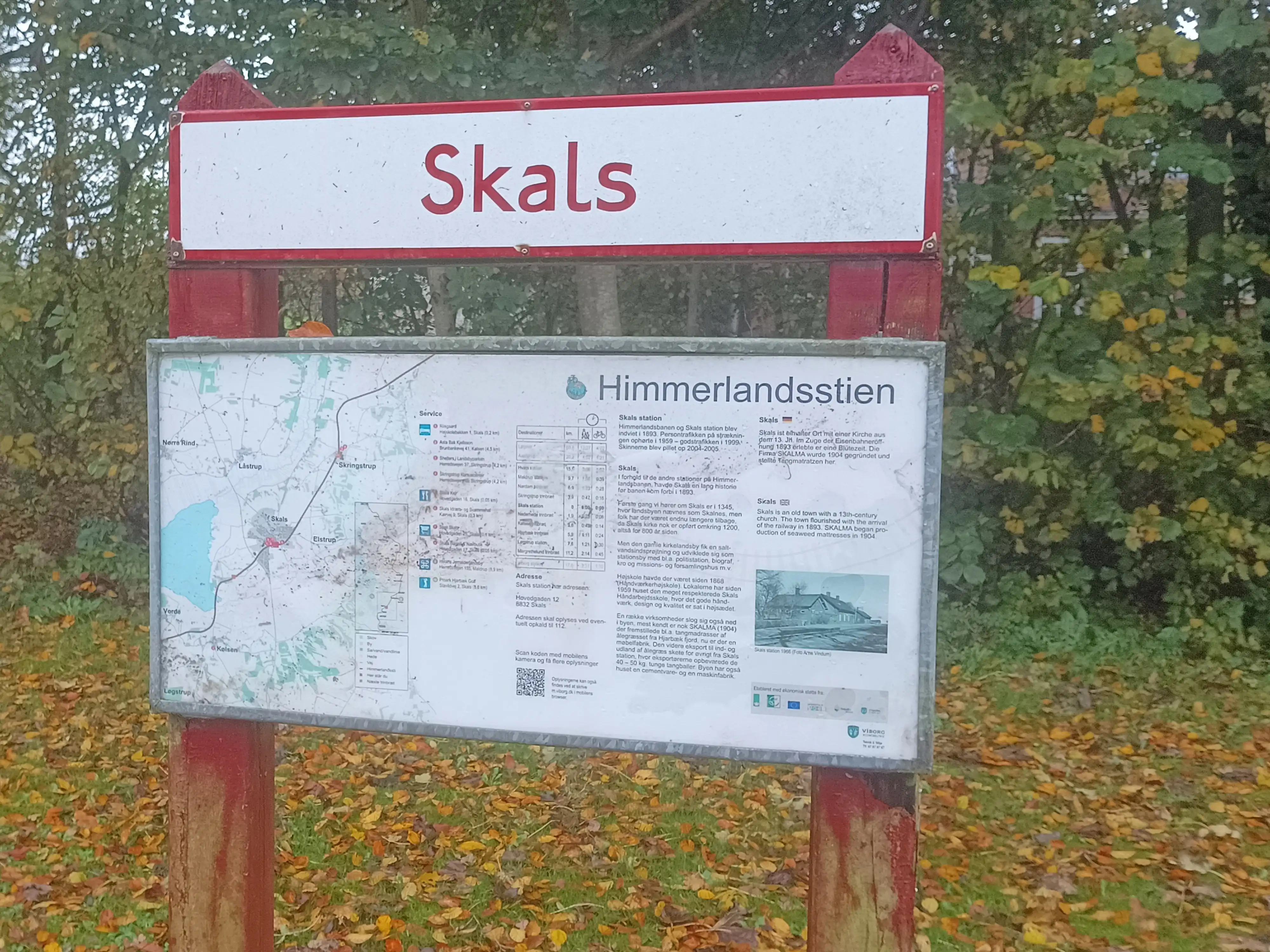 Billede af Skals Station.