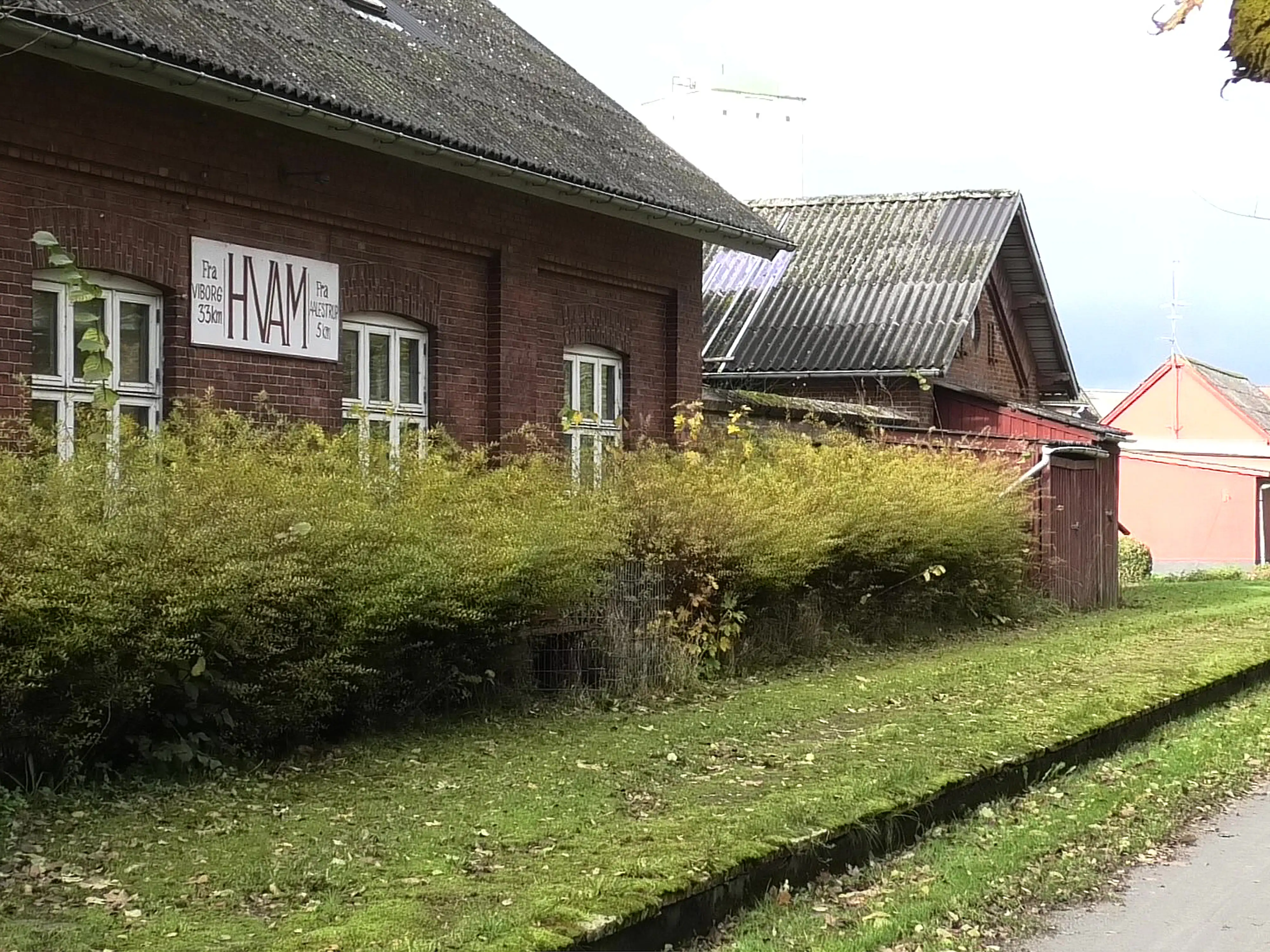 Billede af Hvam Station.