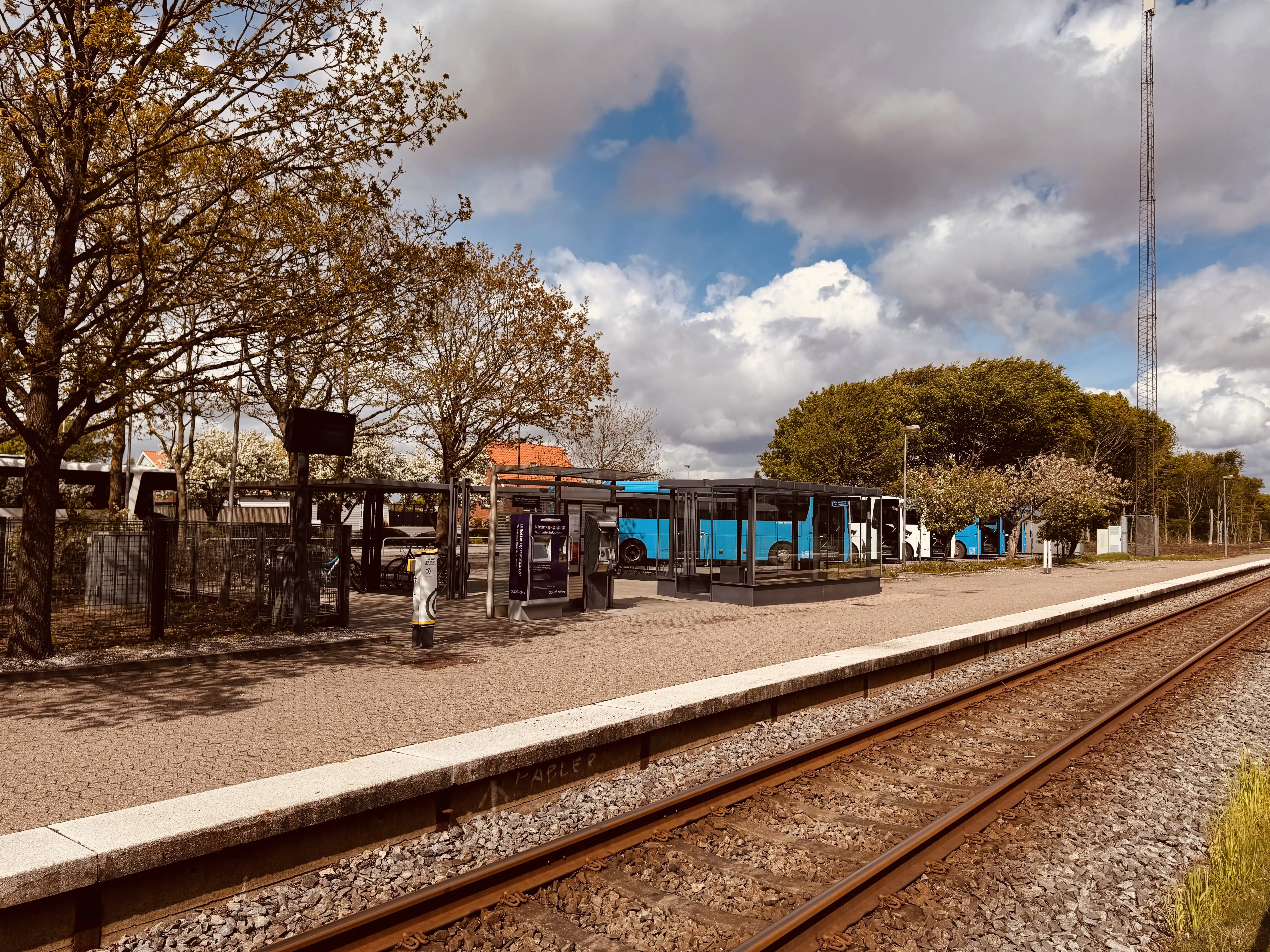 Billede af Vinderup Station.