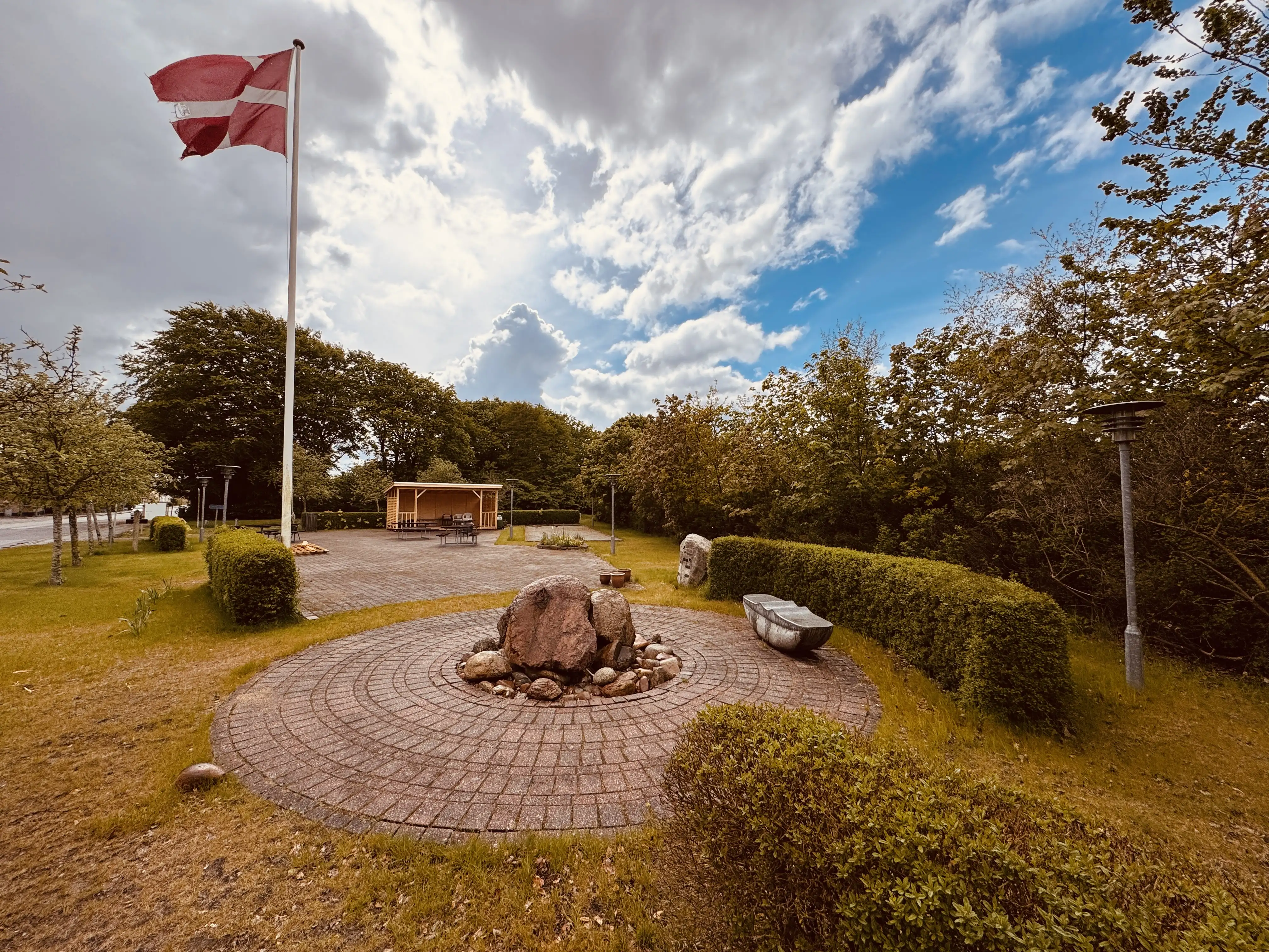 Billede af Rønbjerg Station - Station er nedrevet, men Rønbjerg Station har ligget her.
