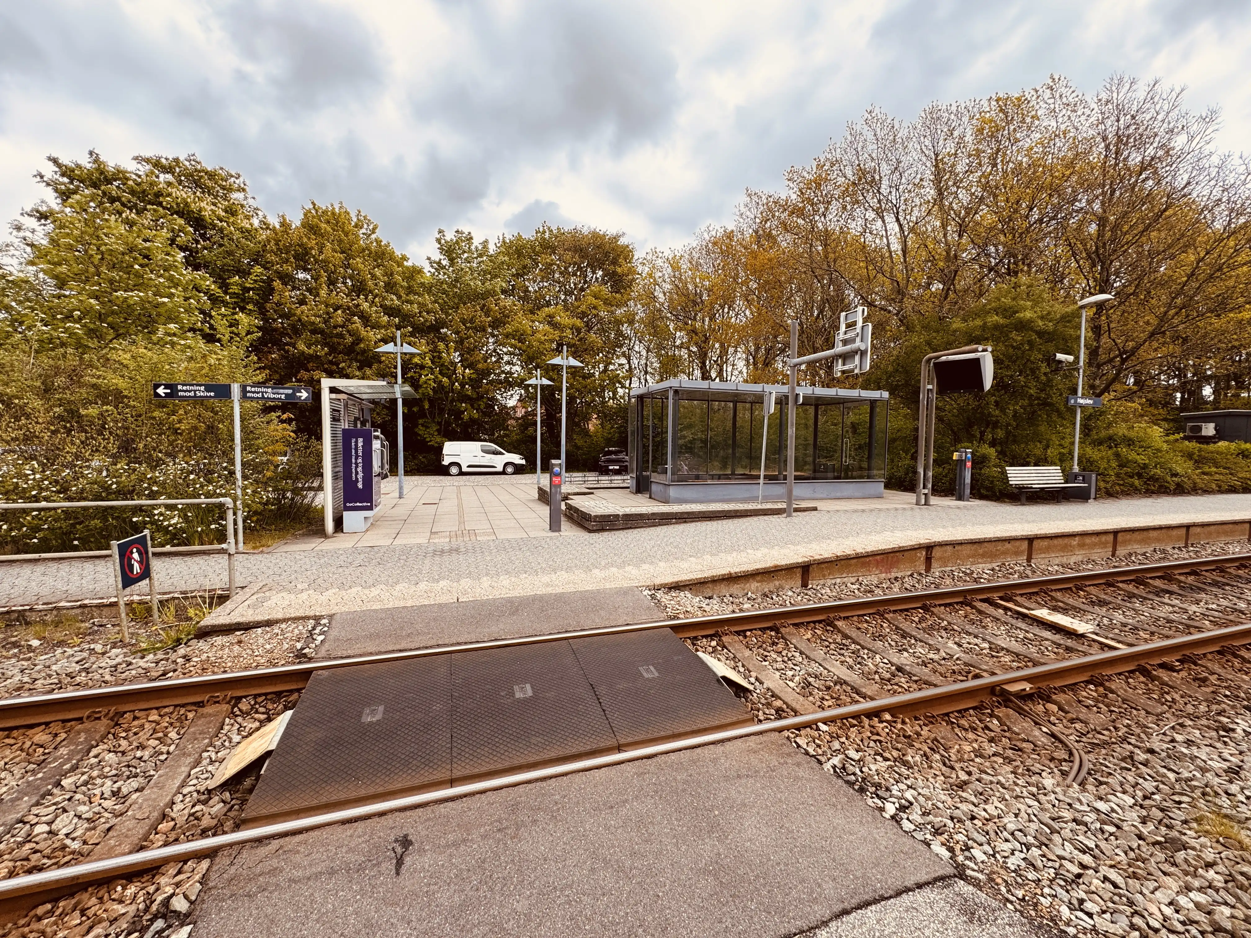Billede af Højslev Station. Billede af Højslev Station.