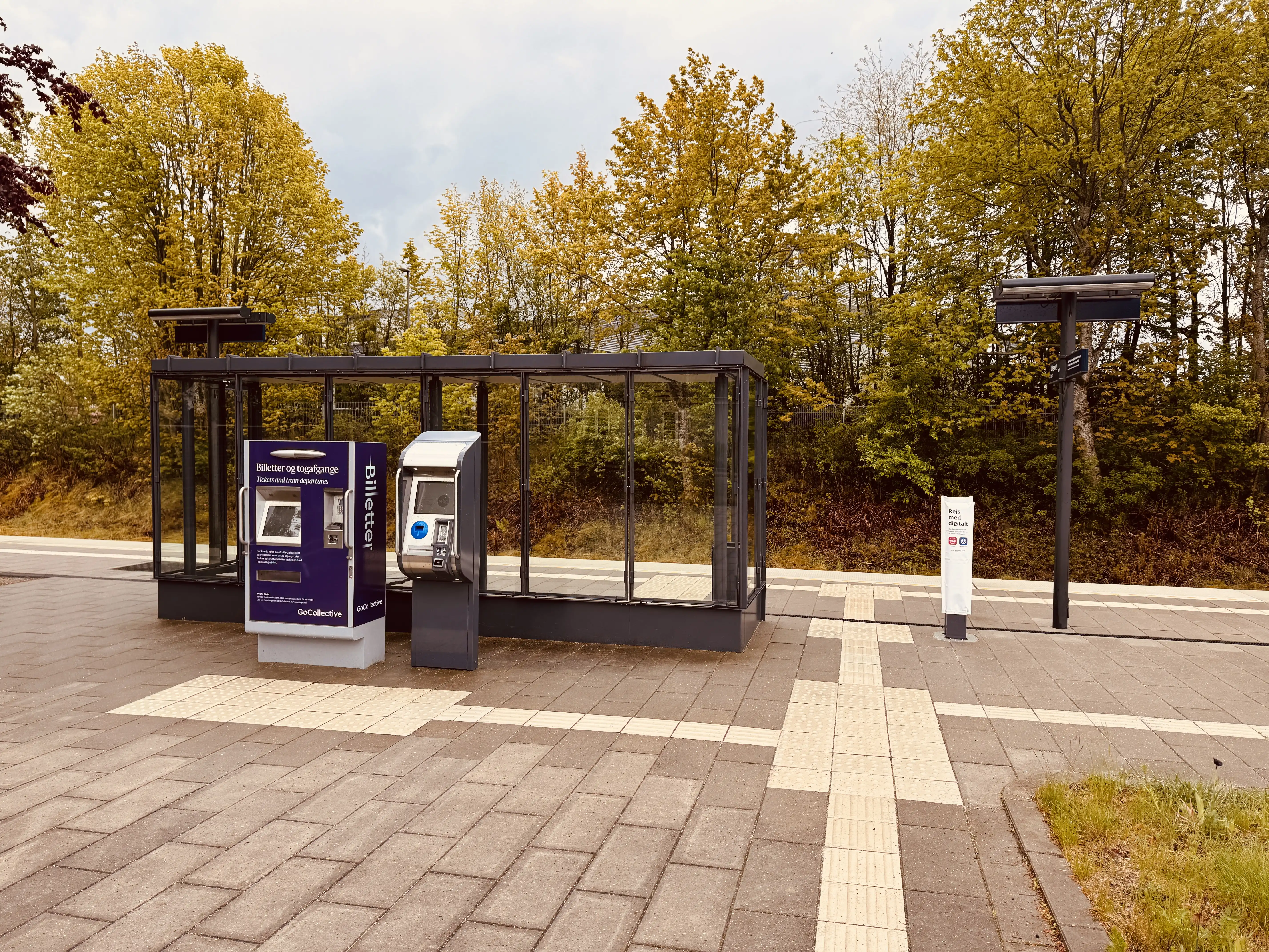 Billede af Sparkær Station.