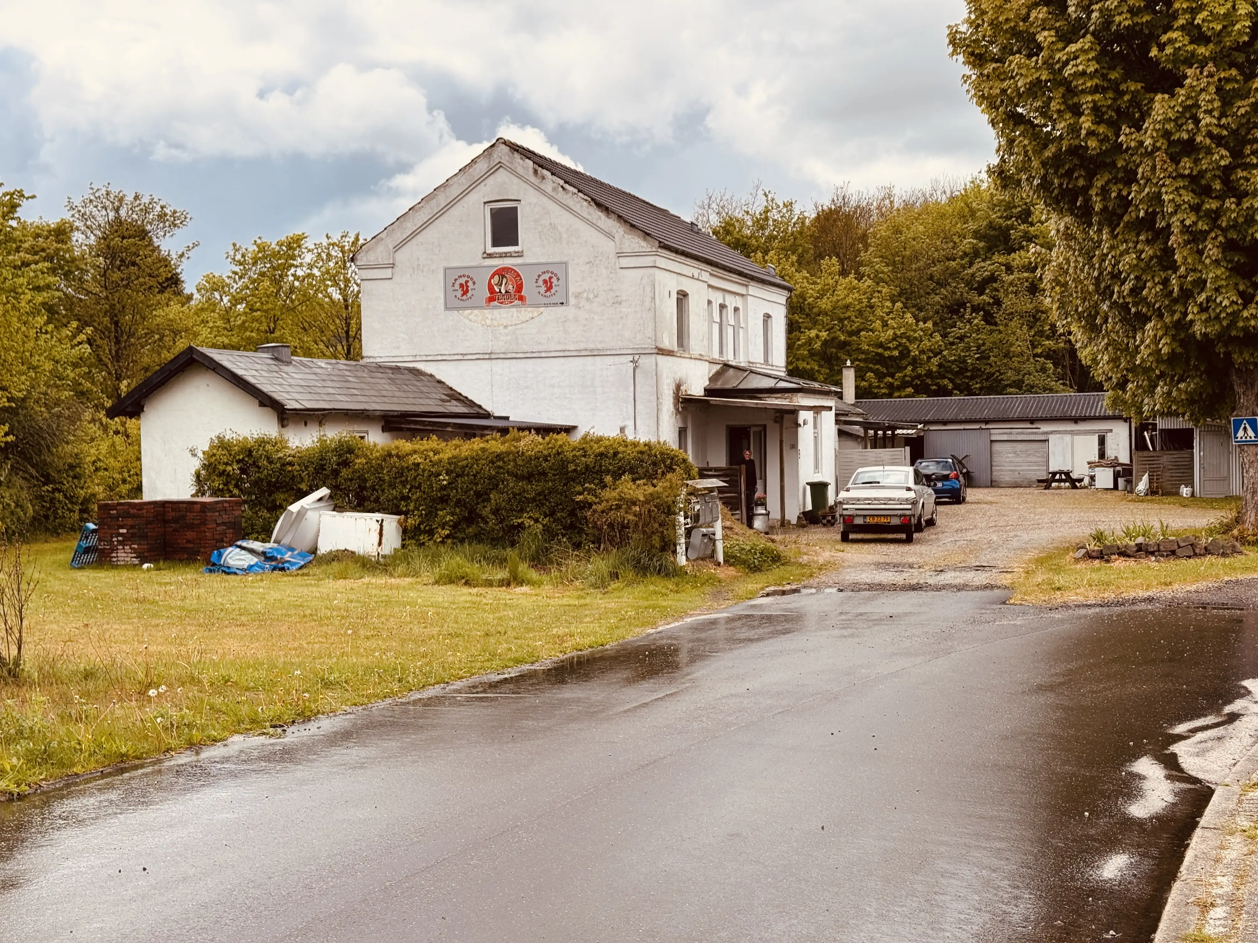 Billede af Sparkær Station.