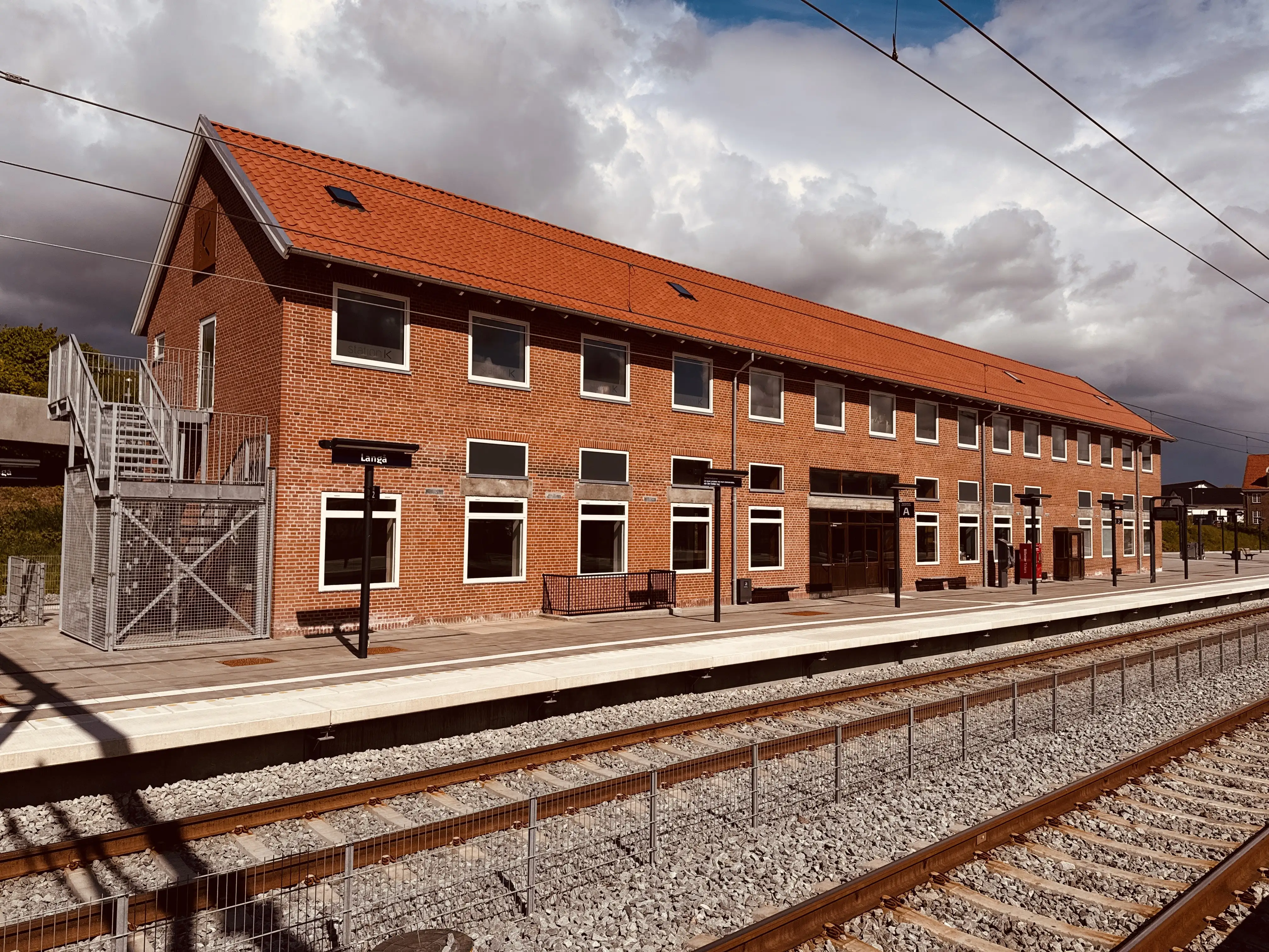 Billede af Langå Station. Billede af Langå Station.