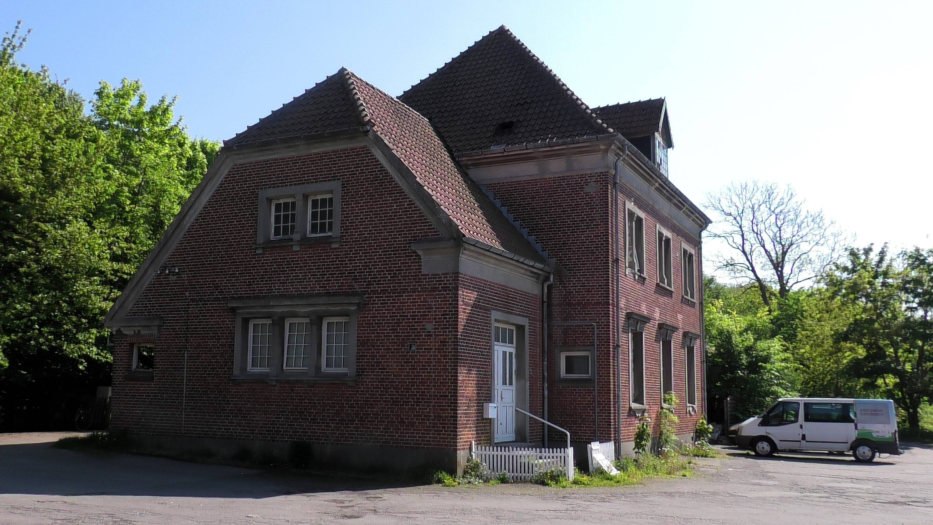 Billede af Rødby Havn Stations nordgavl.
