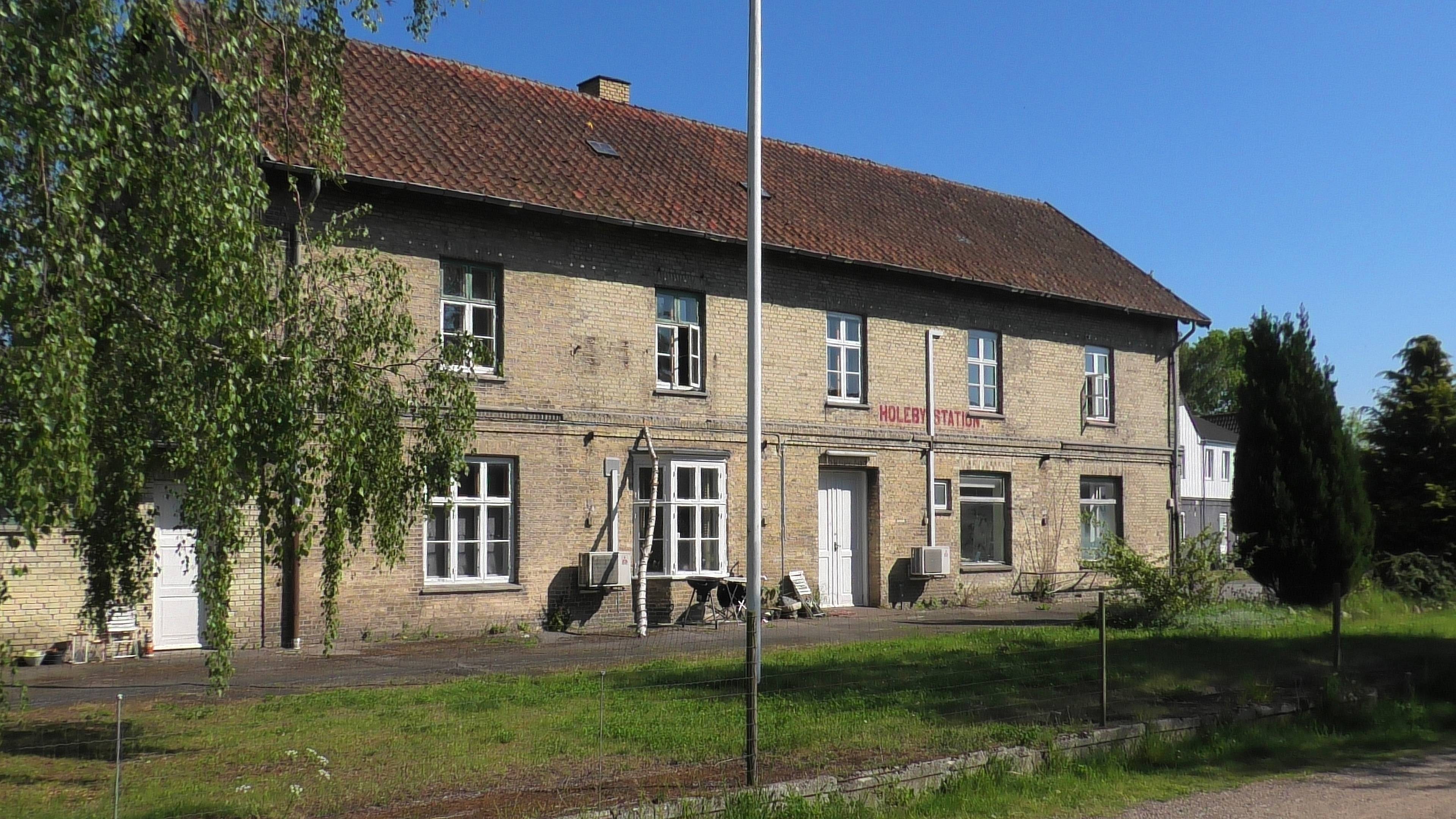 Billede af Holeby Station.