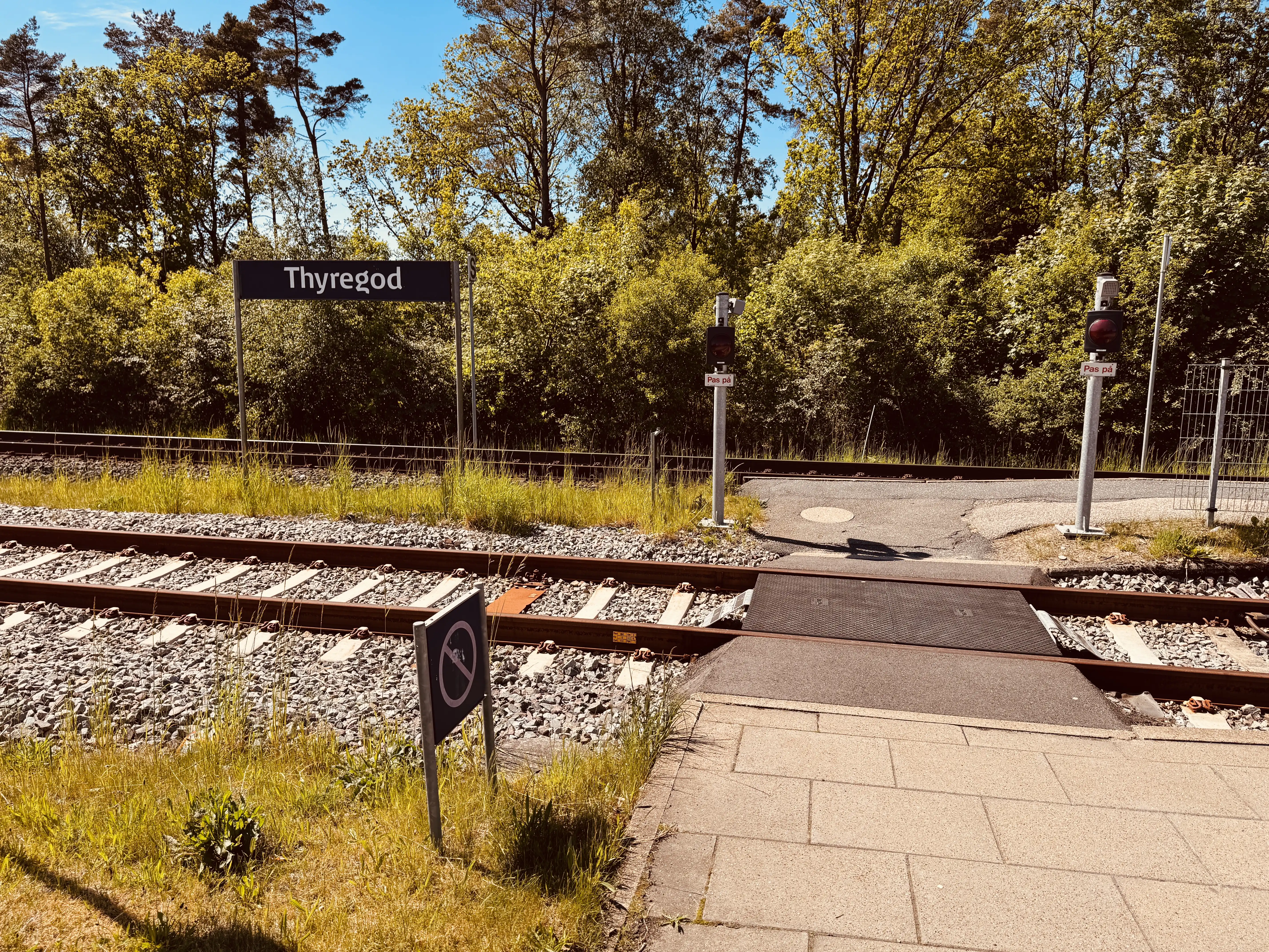 Billede af Thyregod Station.