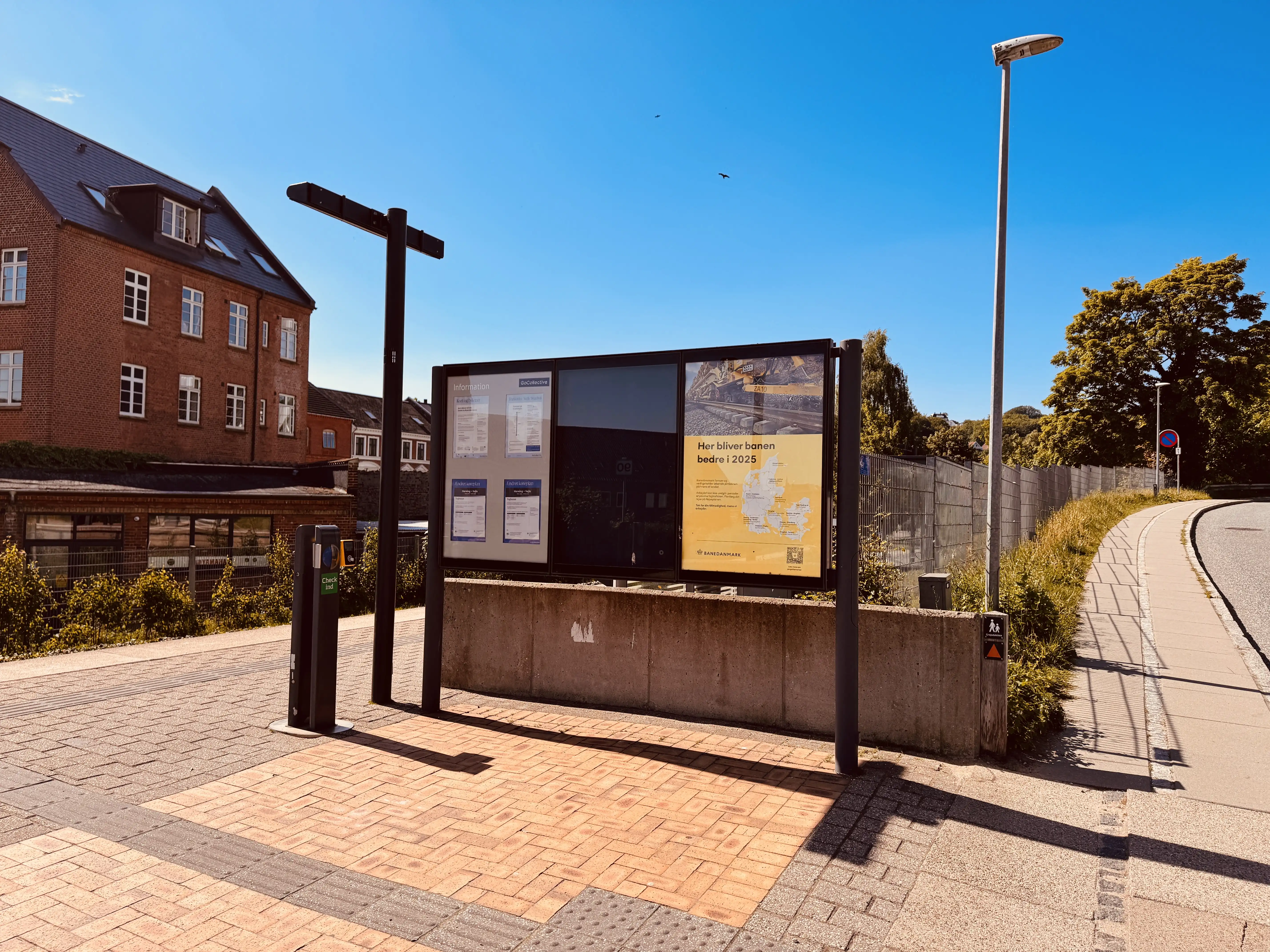 Billede af Vejle Sygehus Station. Billede af Vejle Sygehus Station.