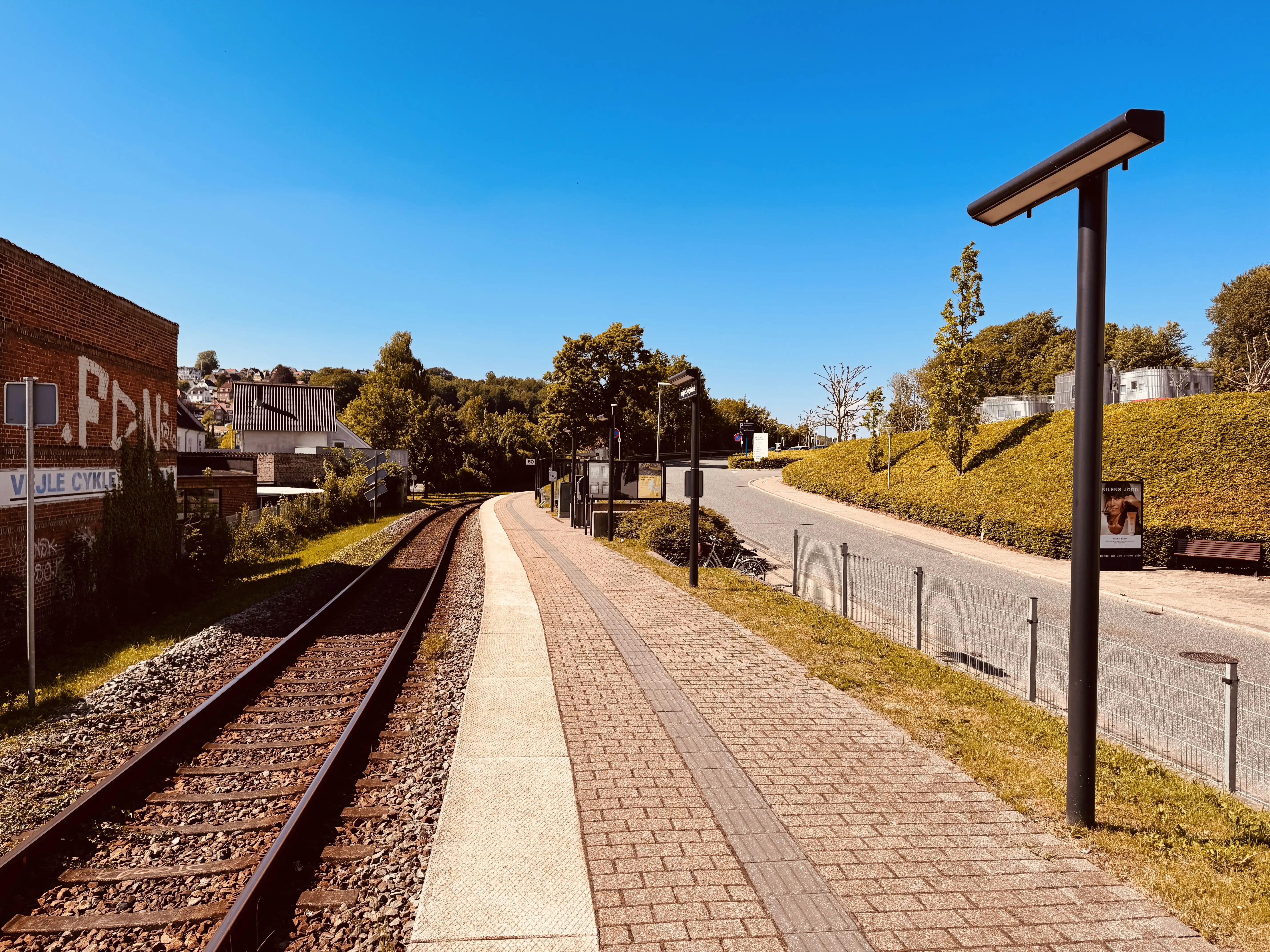 Billede af Vejle Sygehus Station. Billede af Vejle Sygehus Station.