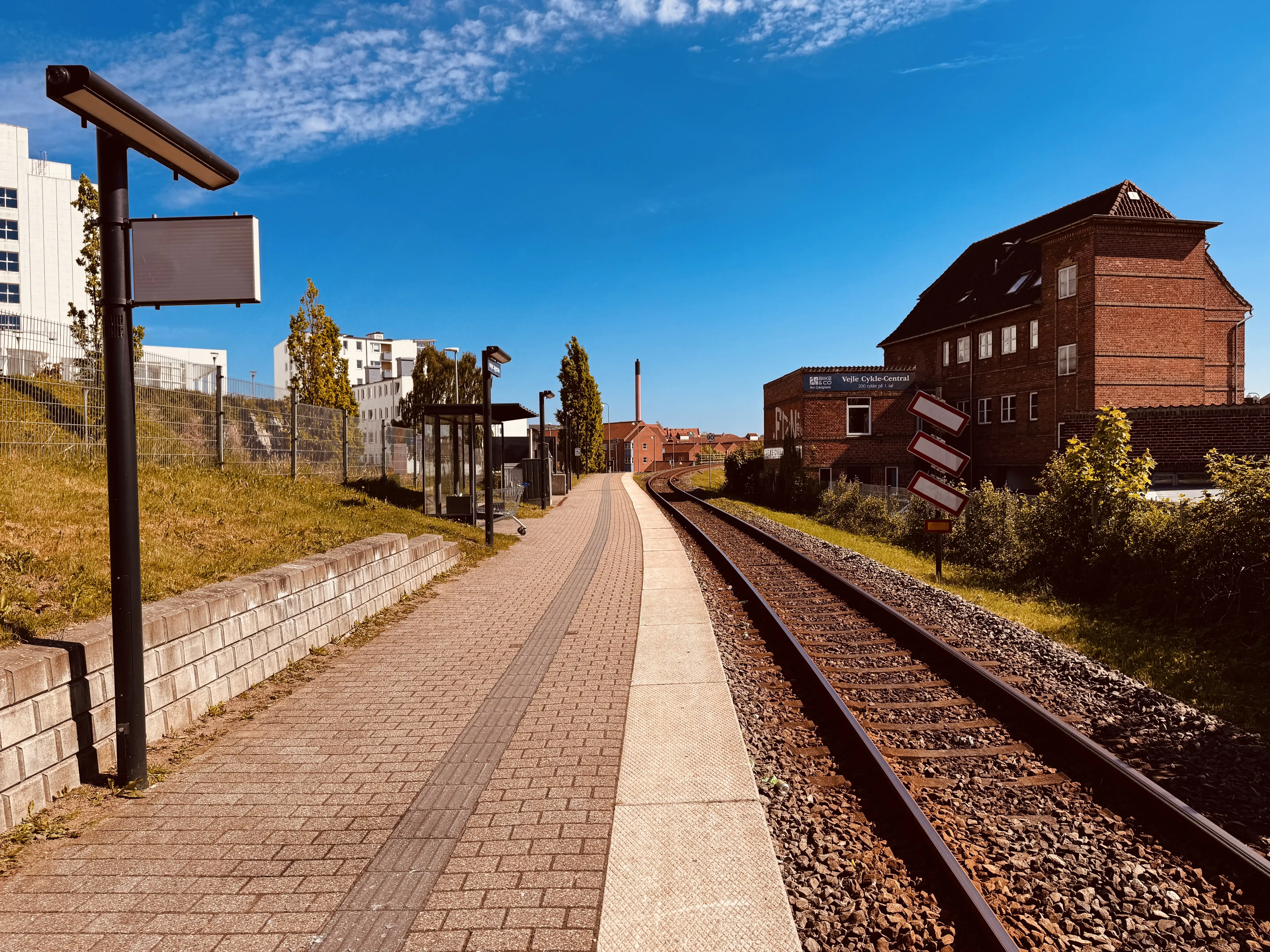 Billede af Vejle Sygehus Station. Billede af Vejle Sygehus Station.