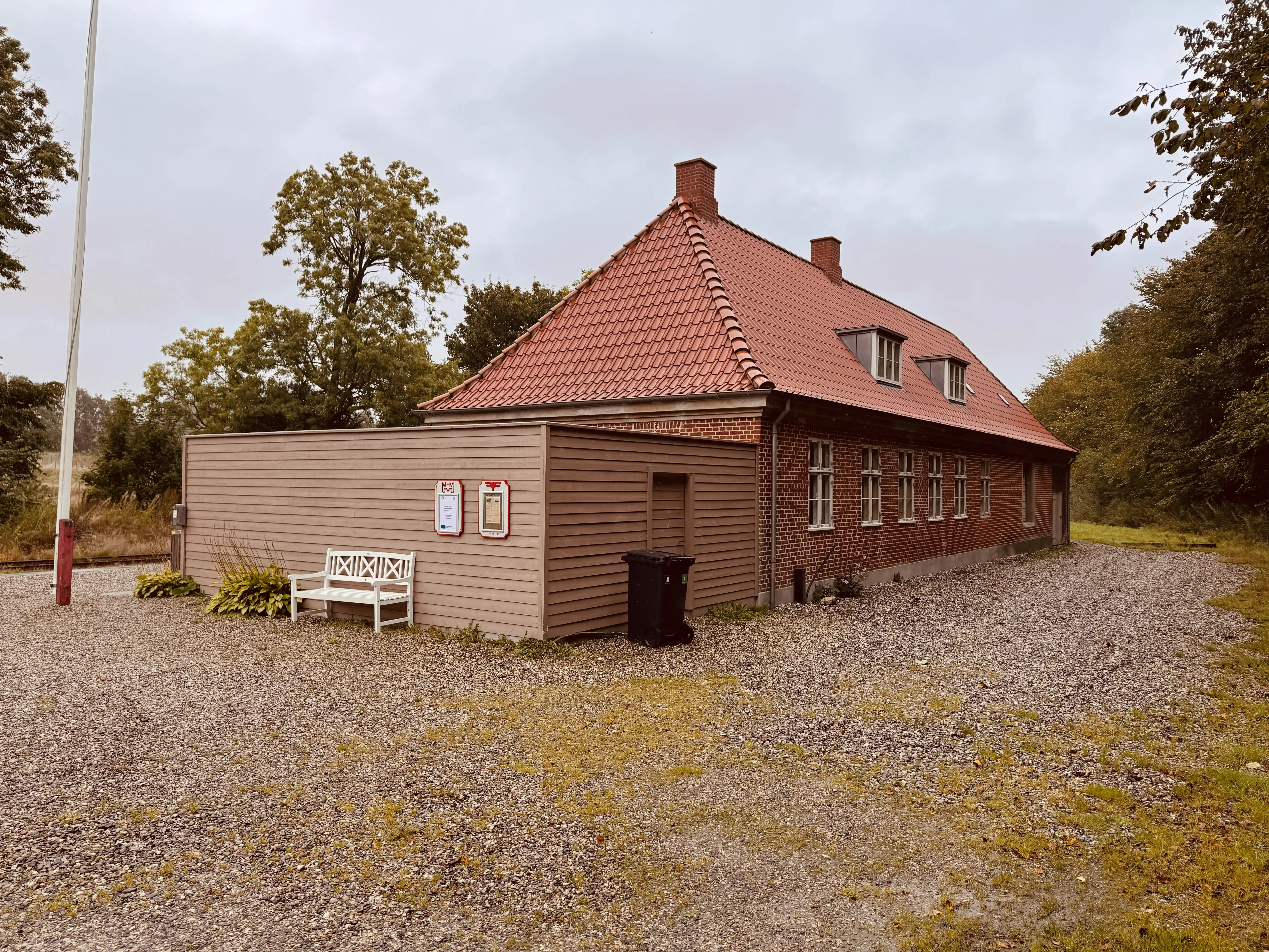 Billede af Handest Station.