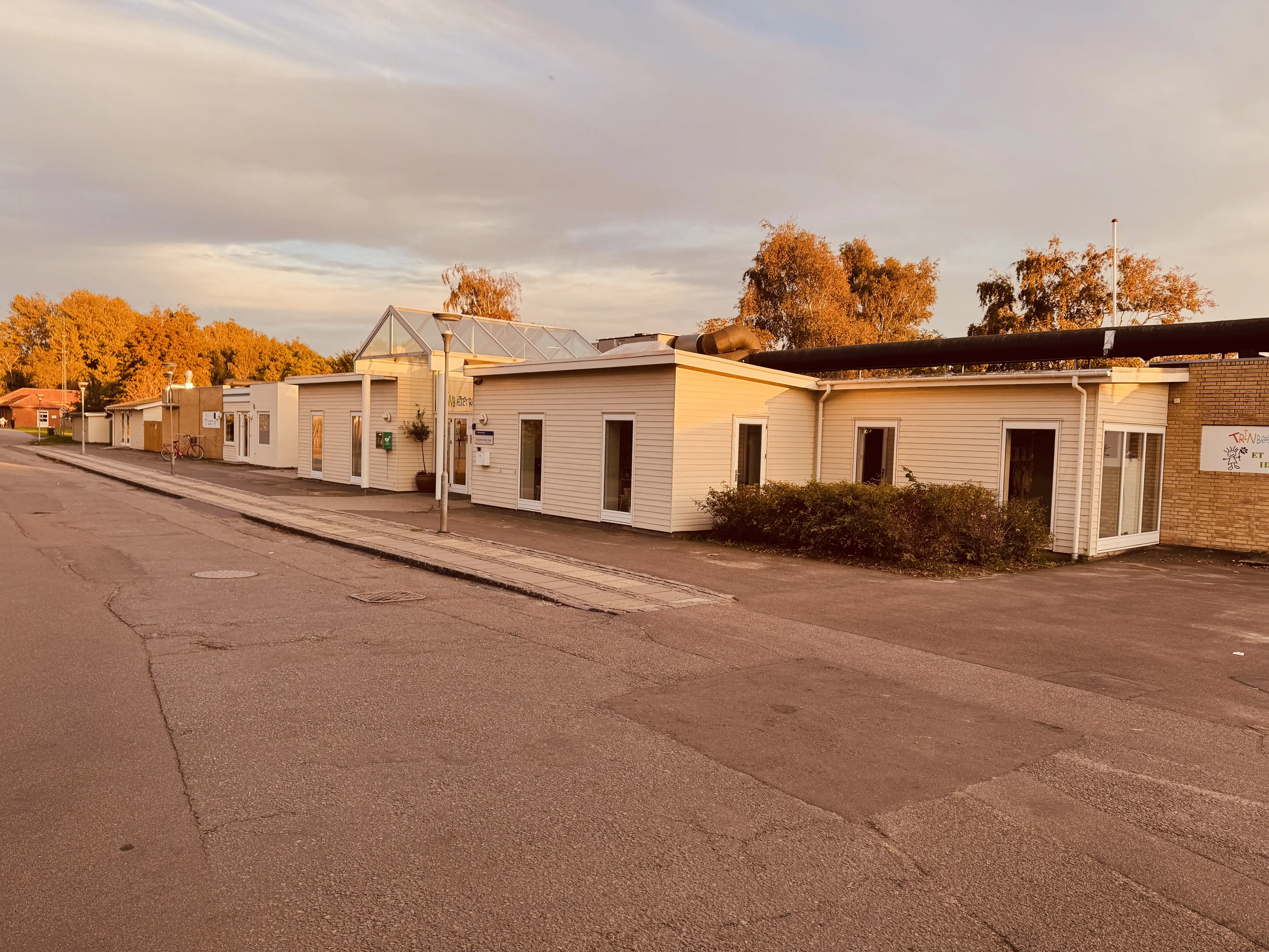 Billede af Rønne Nord Station - Station er nedrevet, men Rønne Nord Station har ligget her.
