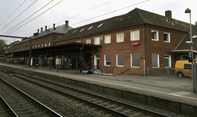 Billede af Kolding Banegård.
