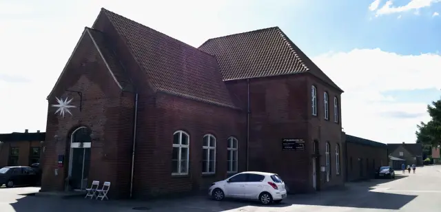 Billede af Christiansfeld Station.