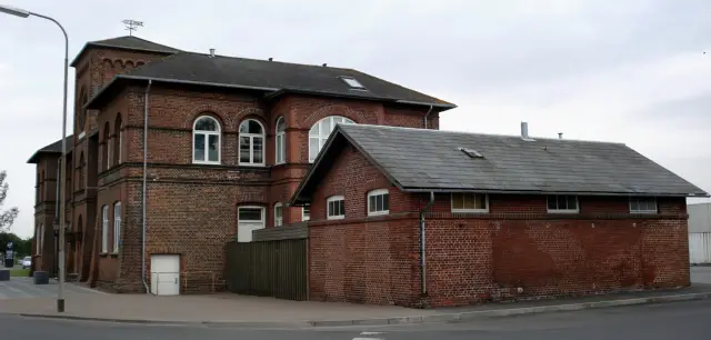 Billede af Retiraden ved Bogense Station.