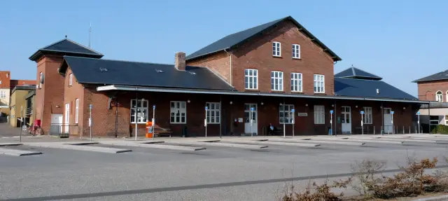 Billede af Faaborg Station.