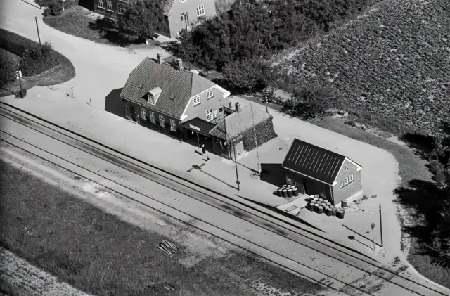Billede af Bjæverskov Station.