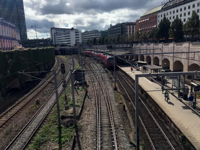 Billede af Vesterport Station.