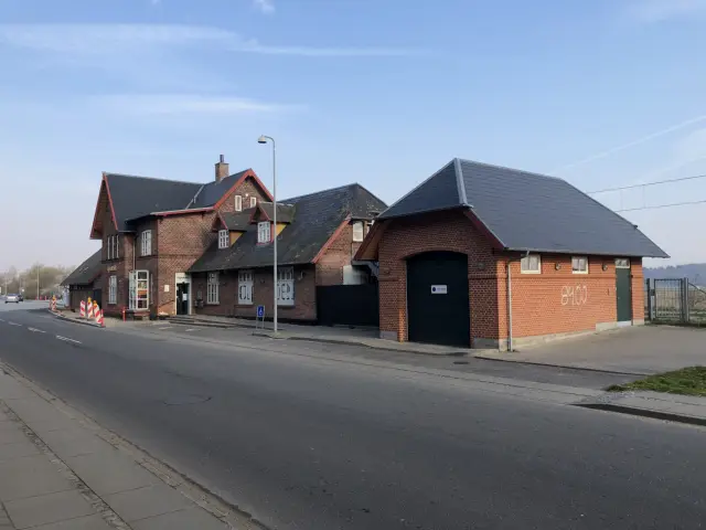 Billede af Kolind Station.