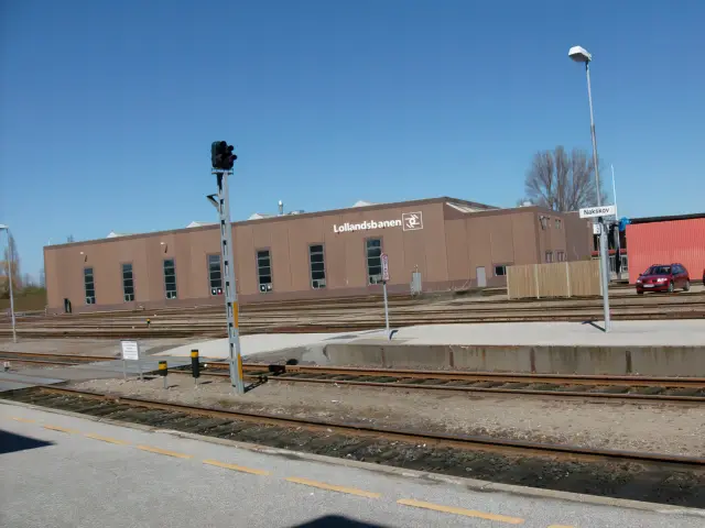 Billede af Nakskov Station.
