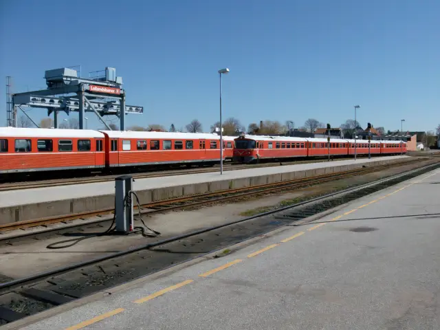 Billede af Nakskov Station.