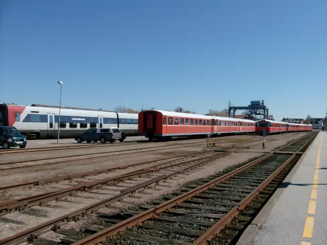 Billede af Nakskov Station.