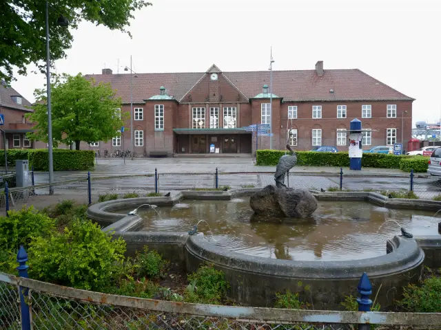 Billede af Nakskov Station.