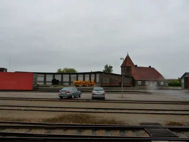 Billede af Nakskov Station.