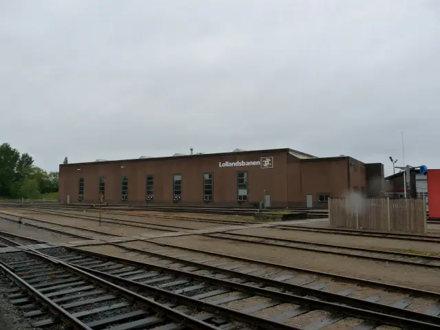 Billede af Nakskov Station.