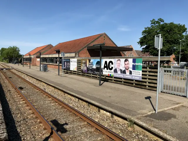 Billede af Jelling Station.