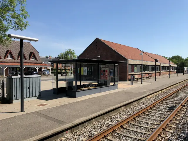 Billede af Jelling Station.