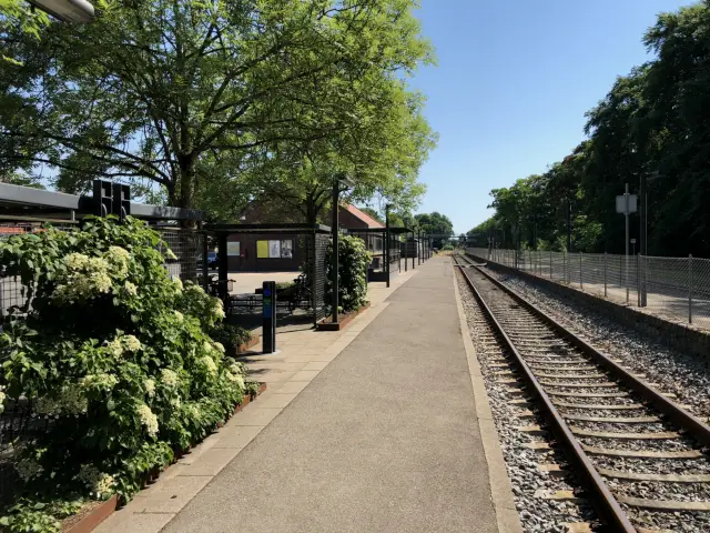 Billede af Jelling Station.