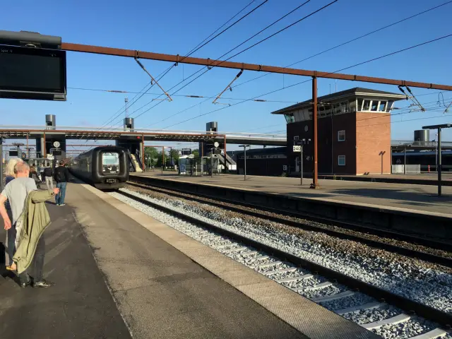 Billede af Odense Banegård Center.