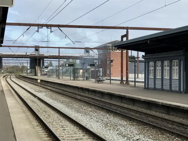 Billede af Odense Banegård Center.
