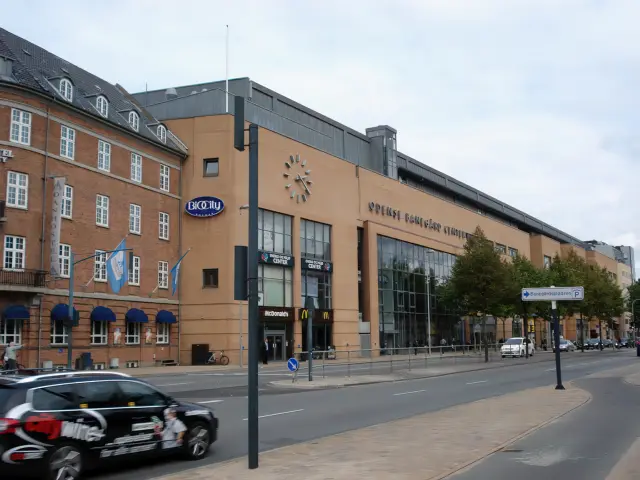 Billede af Odense Banegård Center.