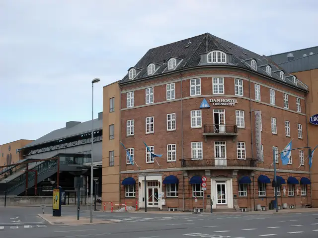 Billede af Odense Banegård Center.
