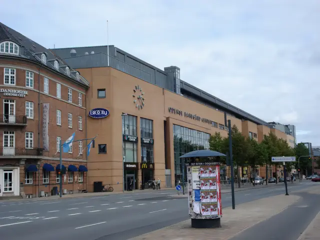 Billede af Odense Banegård Center.