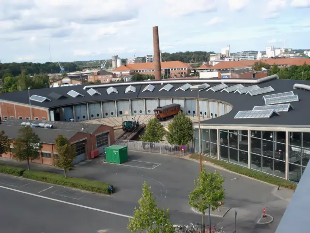 Billede af Odense Banegård Center.