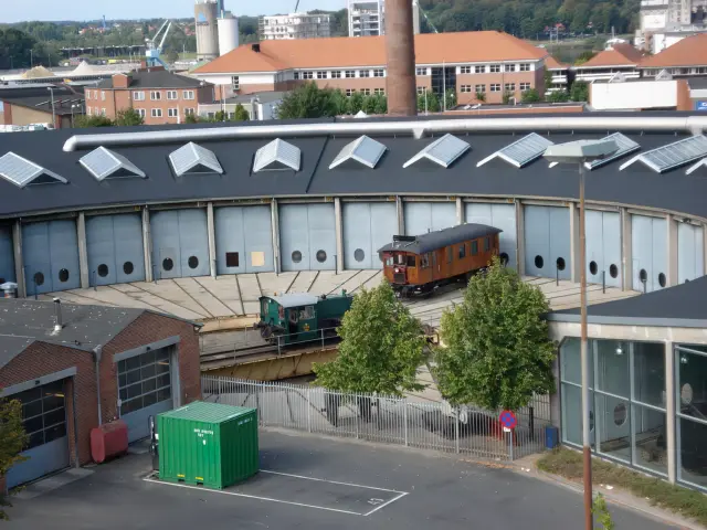 Billede af Odense Banegård Center.