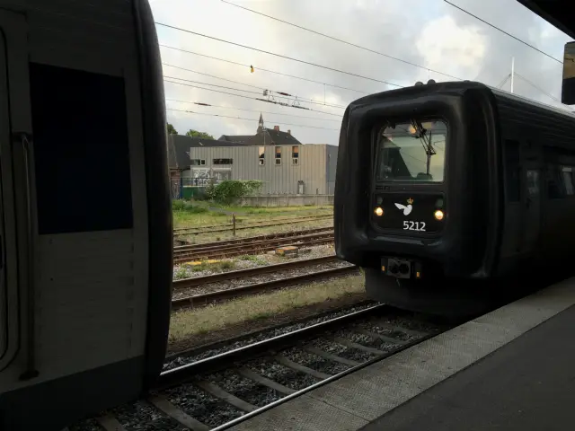 Billede af Odense Banegård Center.