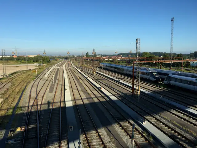 Billede af Odense Banegård Center.