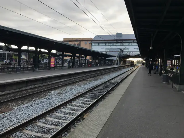 Billede af Odense Banegård Center.