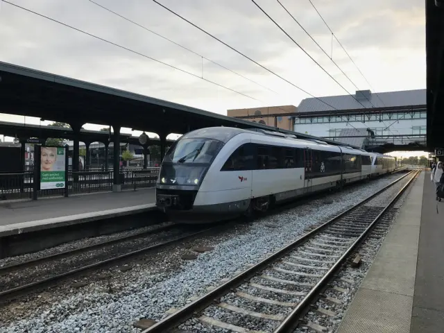 Billede af Odense Banegård Center.
