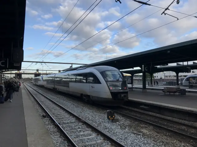 Billede af Odense Banegård Center.
