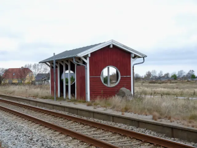 Billede af Apholmen Station.