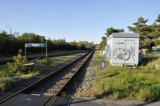 Billede af Tønder H Station.
